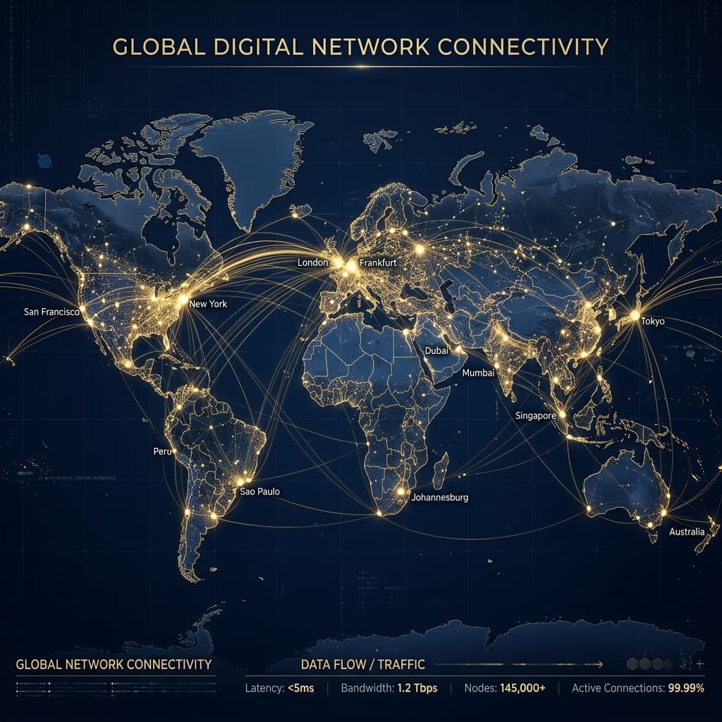 World Connectivity Map
